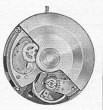 A Schild AS 1824 watch automatic movement