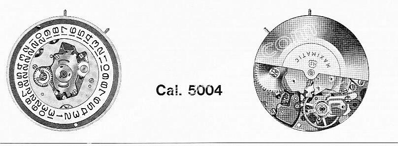 A Schild AS 5004 watch movements