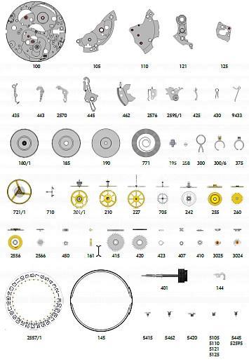 SELLITA SW215 1 watch spare parts